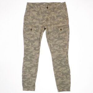 Khakis by Gap Ankle Skinny Pants Jeans 8 (31x26) Camouflage Stretch Womens